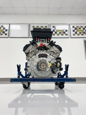 The Ford FR9 engine built by Roush Yates Engines, powered Joey Logano's 2022 championship win in Phoenix