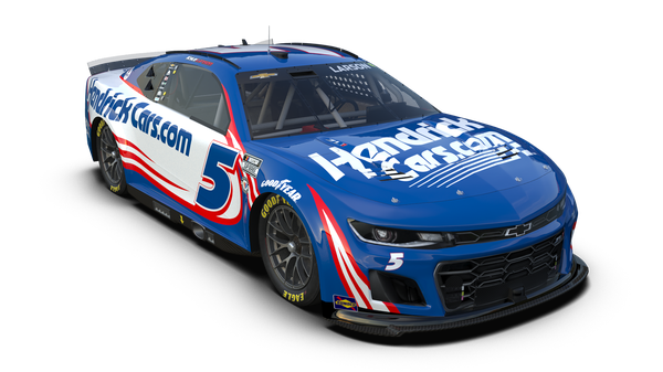 2021 NASCAR Cup Series Cup champion Kyle Larson's No.5 Hendrickcars.com Chevrolet