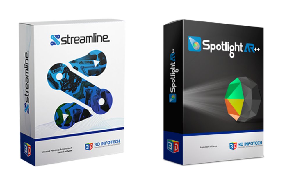 3D Infotech Streamline and Spotlight AR++ software